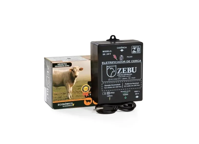 eletrificador de cerca sr 220v zebu